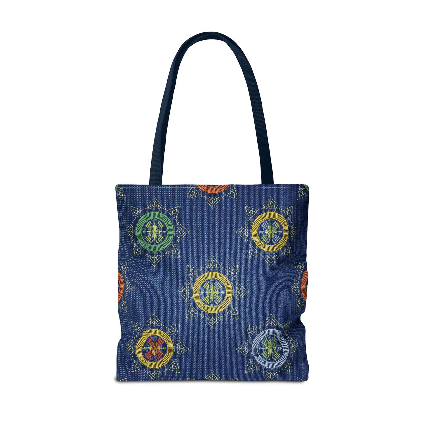 DIWALI DENIM PRINT CANVAS BAG HIGH-QUALITY 100% SPUN POLY 3 SIZES BAG-205-2