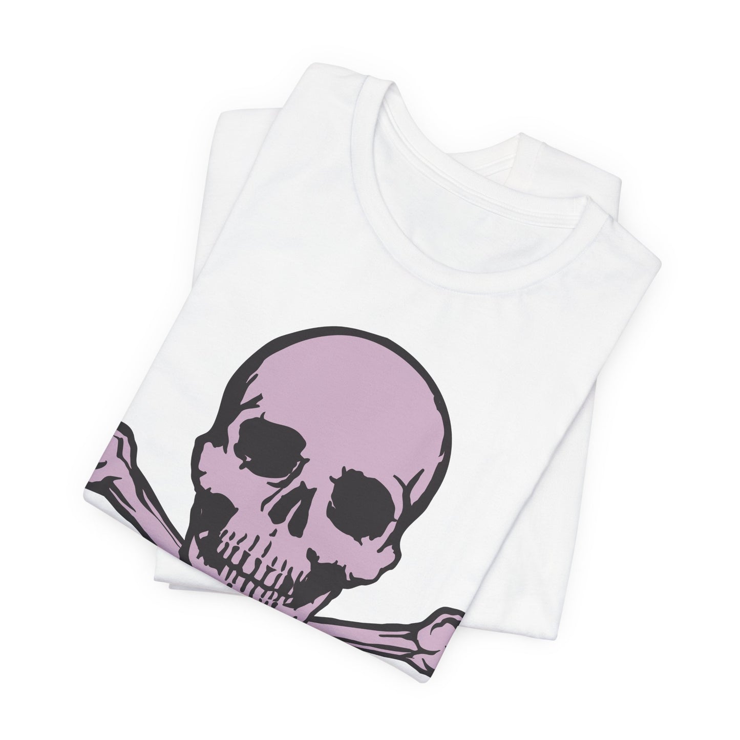 2-Pink Skull Graphic Design Tee, Skull Shirt, Vintage Tees, Art Design T-Shirt, Vintage Graphic Tee, Art Shirts with Skulls