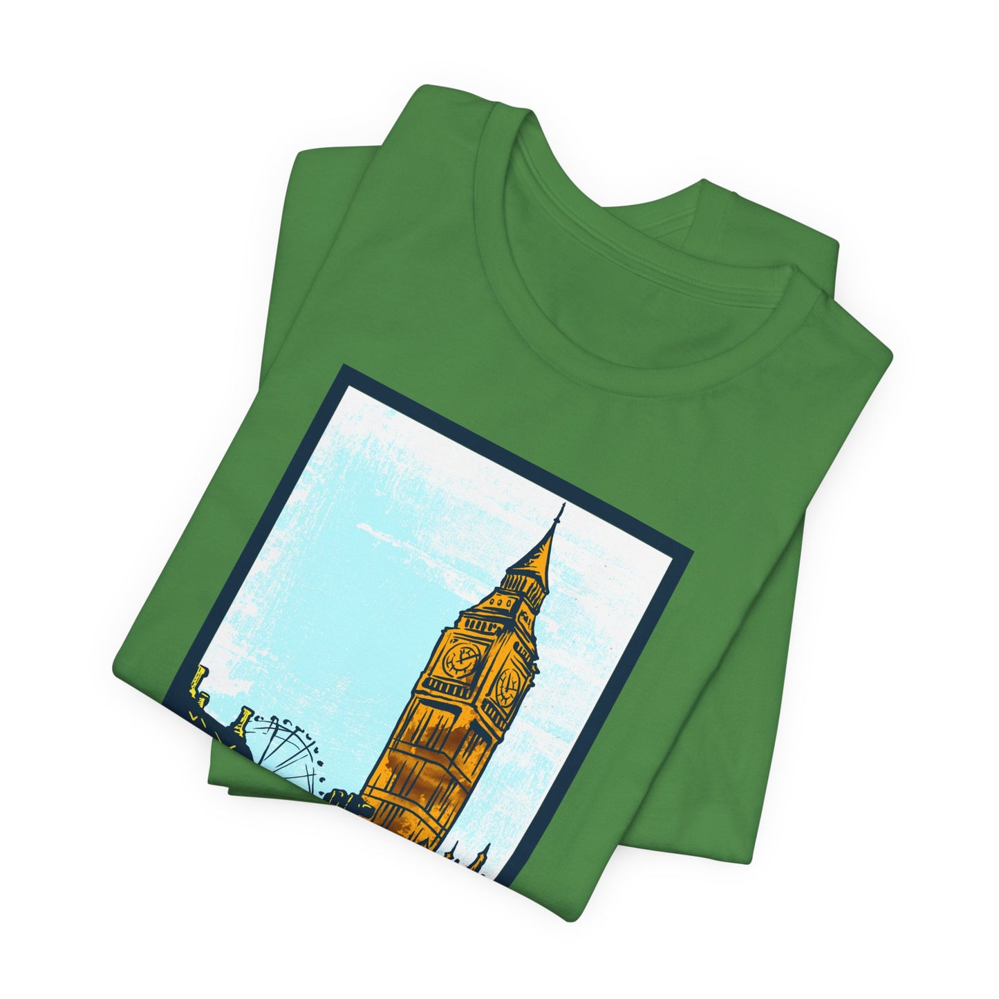 Retro Poster London Graphic Design Tee, London Shirt, Vintage Tees, Art Design T-Shirt, Graphic Tee, Retro Art Shirts