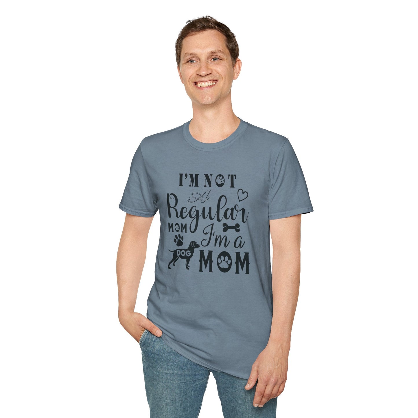 Dog Slogan T Shirts Unisex Funny Quote Tee Gildan Softstyle 64000 Short Sleeve For Dog Lovers