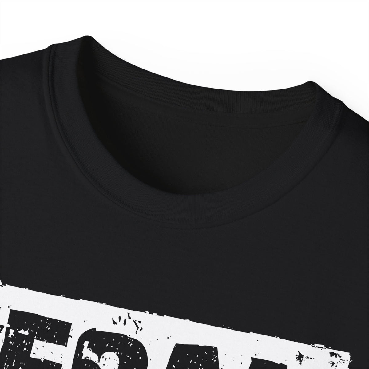 Vegan Block Stamp Tee | Bold Text Graphic T-Shirt