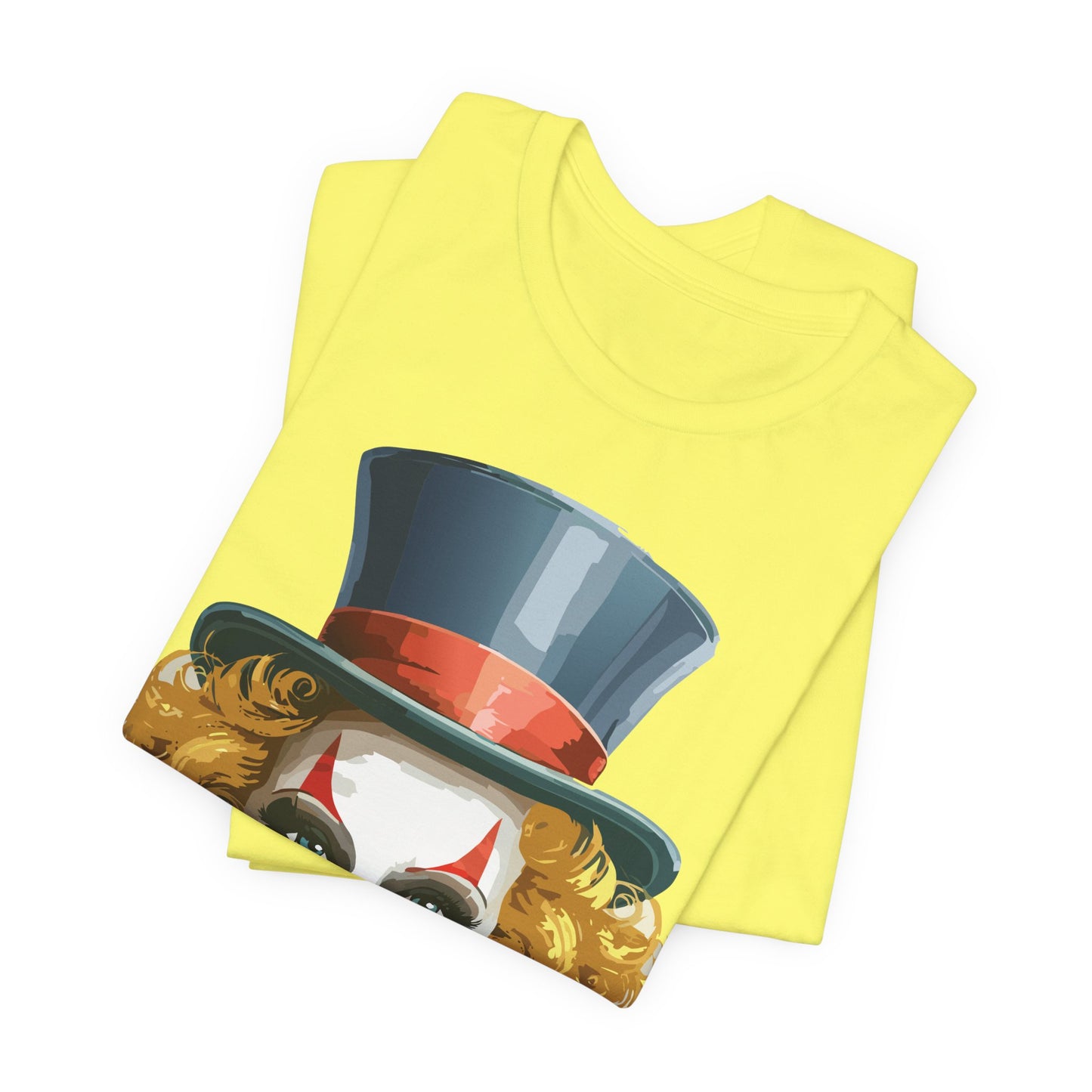 Clown Shirt, Funny Shirt, T-Shirt with Clown, Funny Art Design Tee, Circus Tees, Circus T-Shirt, Unisex Humor Wear 11