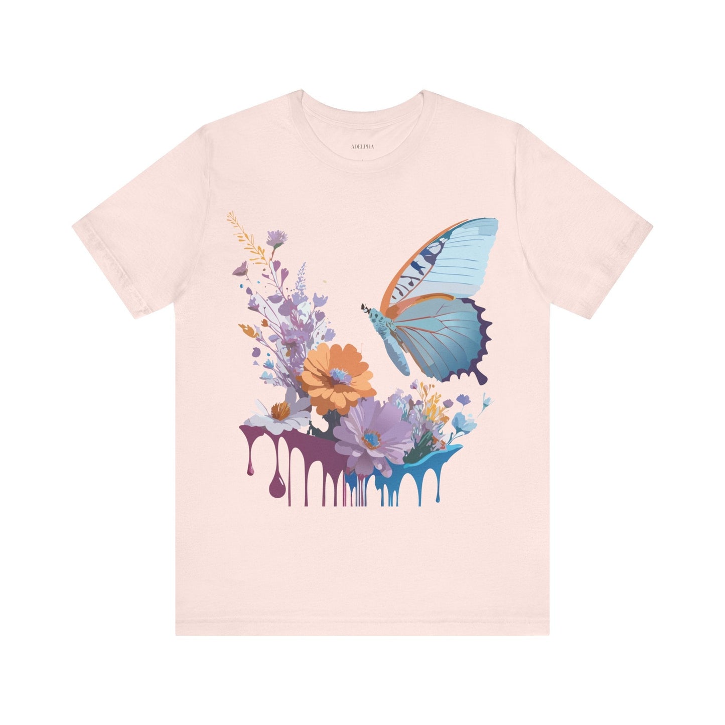 Adelpha Vintage Inspired Graphic Tee Unisex Short Sleeve Artwork