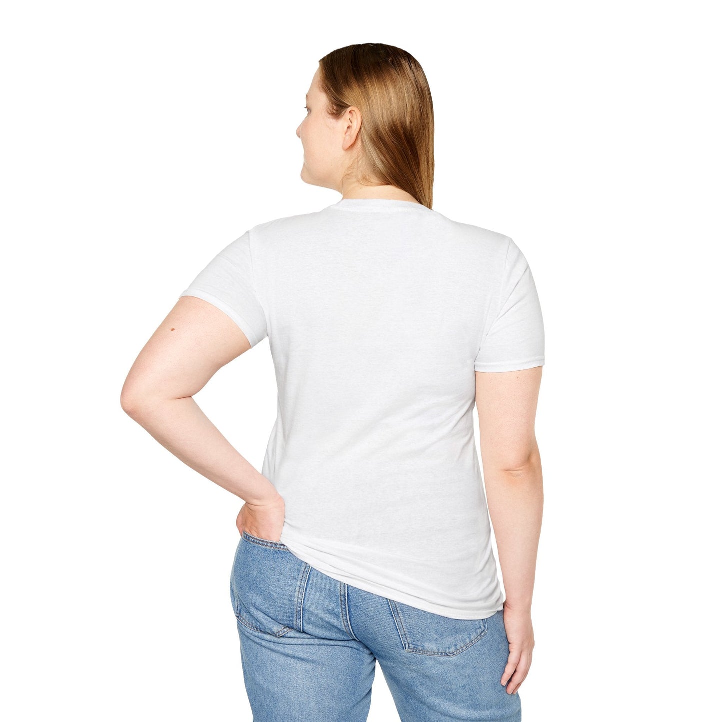 Tiger Print Unisex Gildan Softstyle Tee 64000 100 Percent Ring Spun Cotton
