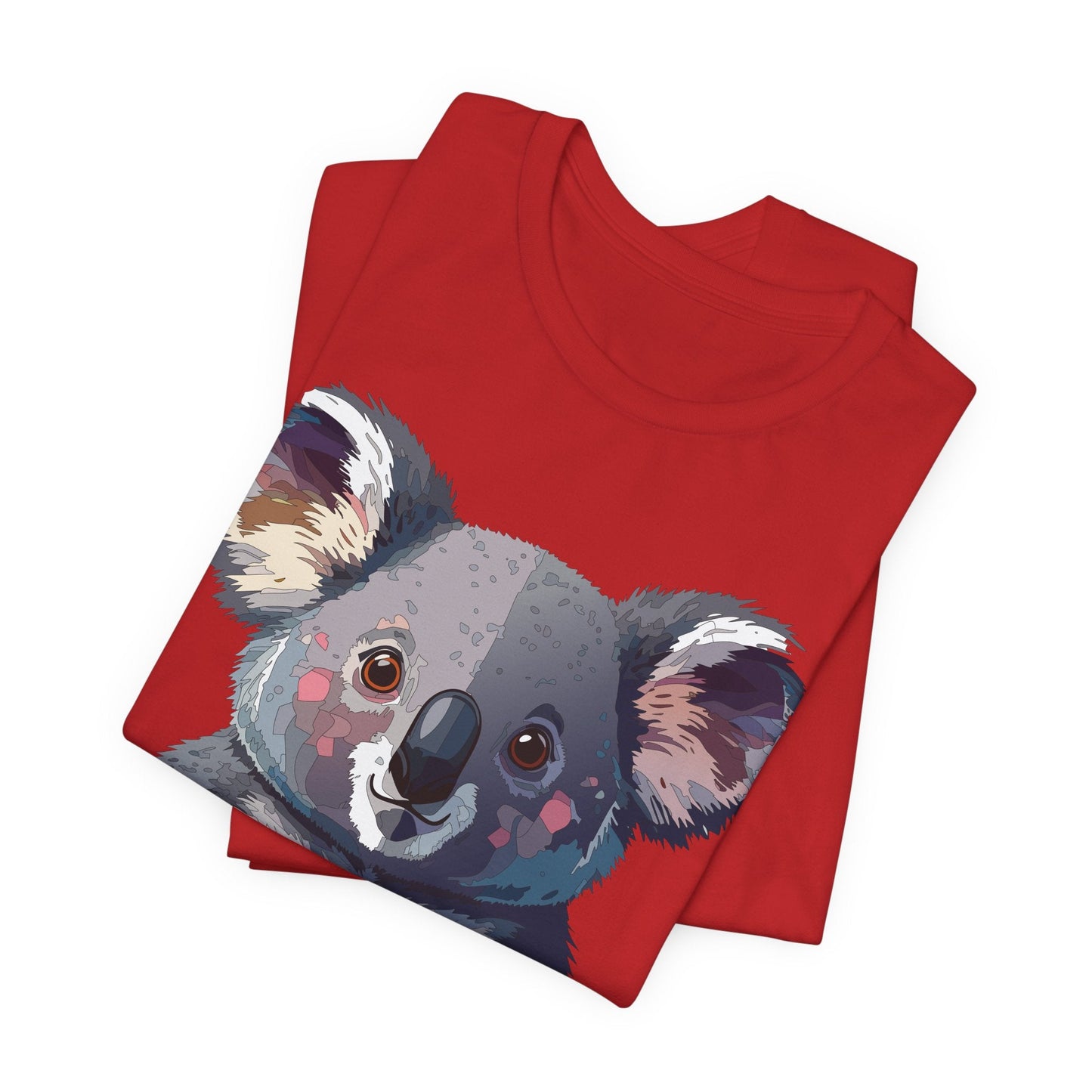 Unisex Animal Shirt With Animal Art Design Tee Wild Animals Short Sleeve Jersey Cotton