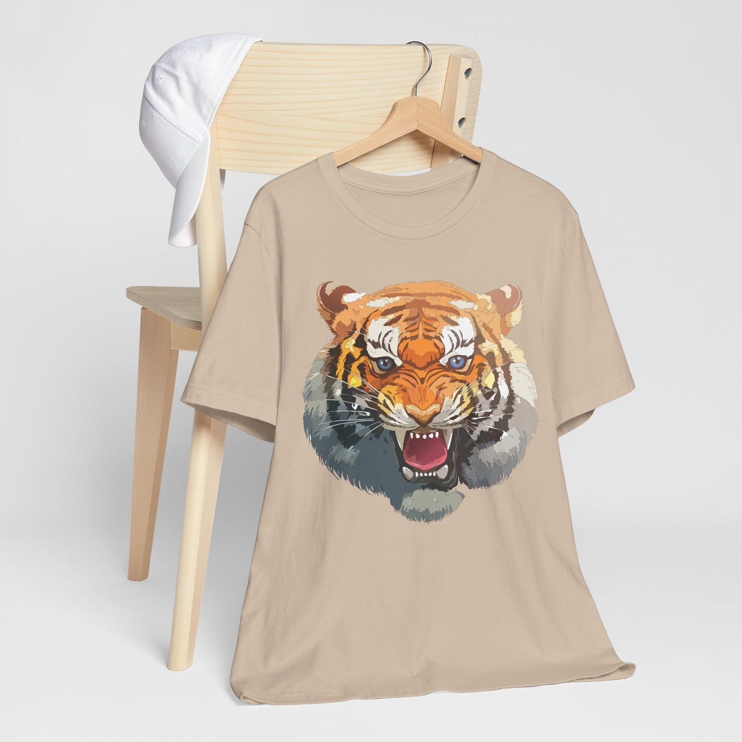 Tiger Shirt, Animal Shirt, T-Shirt with Tiger, Art Design Tee, Animal Tees, Safari T-Shirt, Graphic Design Tee 14