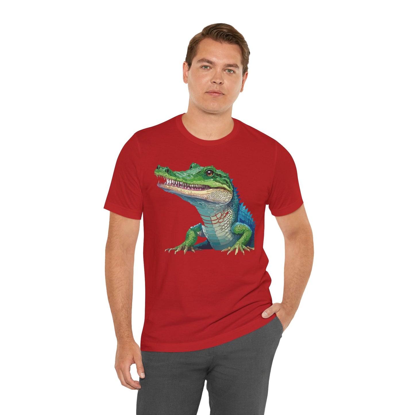 Unisex Animal Shirt With Art Design Wildlife Tee Shirt For Everyday Wear And Comfort