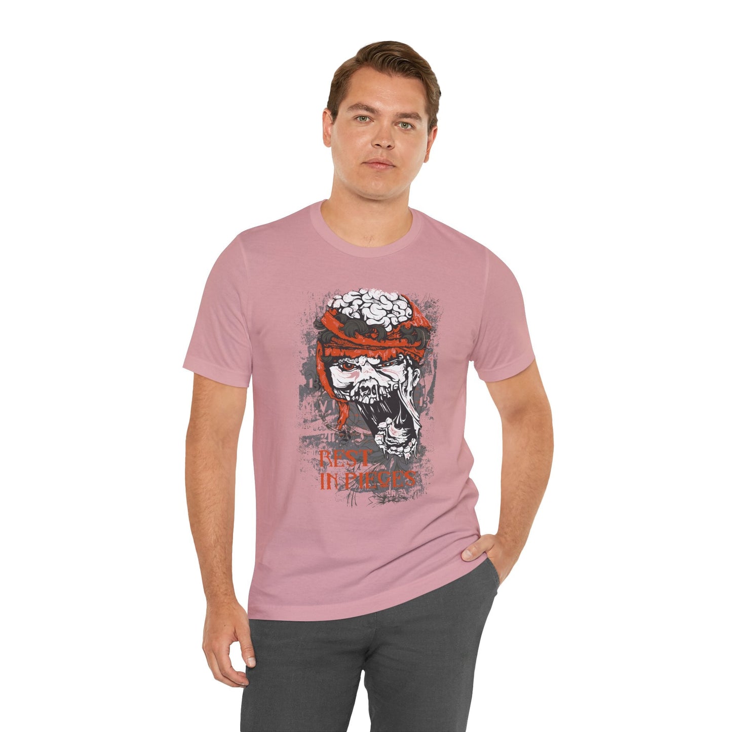 Skull Graphic Unisex Cotton T-Shirt r10