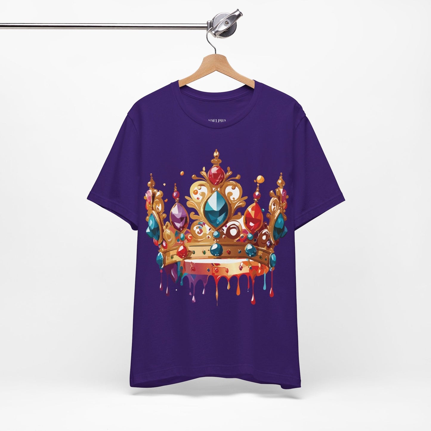 Crown Graphic Unisex 100 Cotton Vintage Artwork Tee 11
