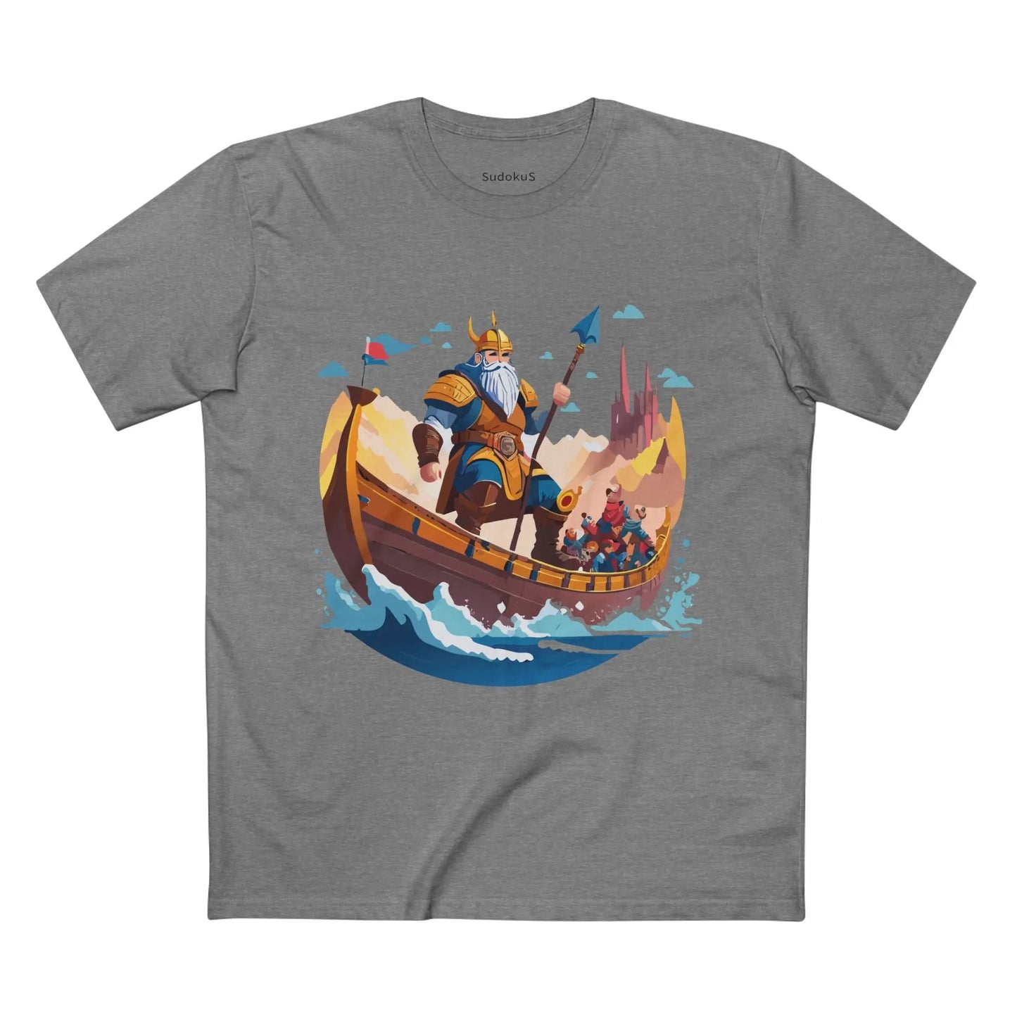 Viking Graphic Unisex 100 Cotton Staple Tee 29