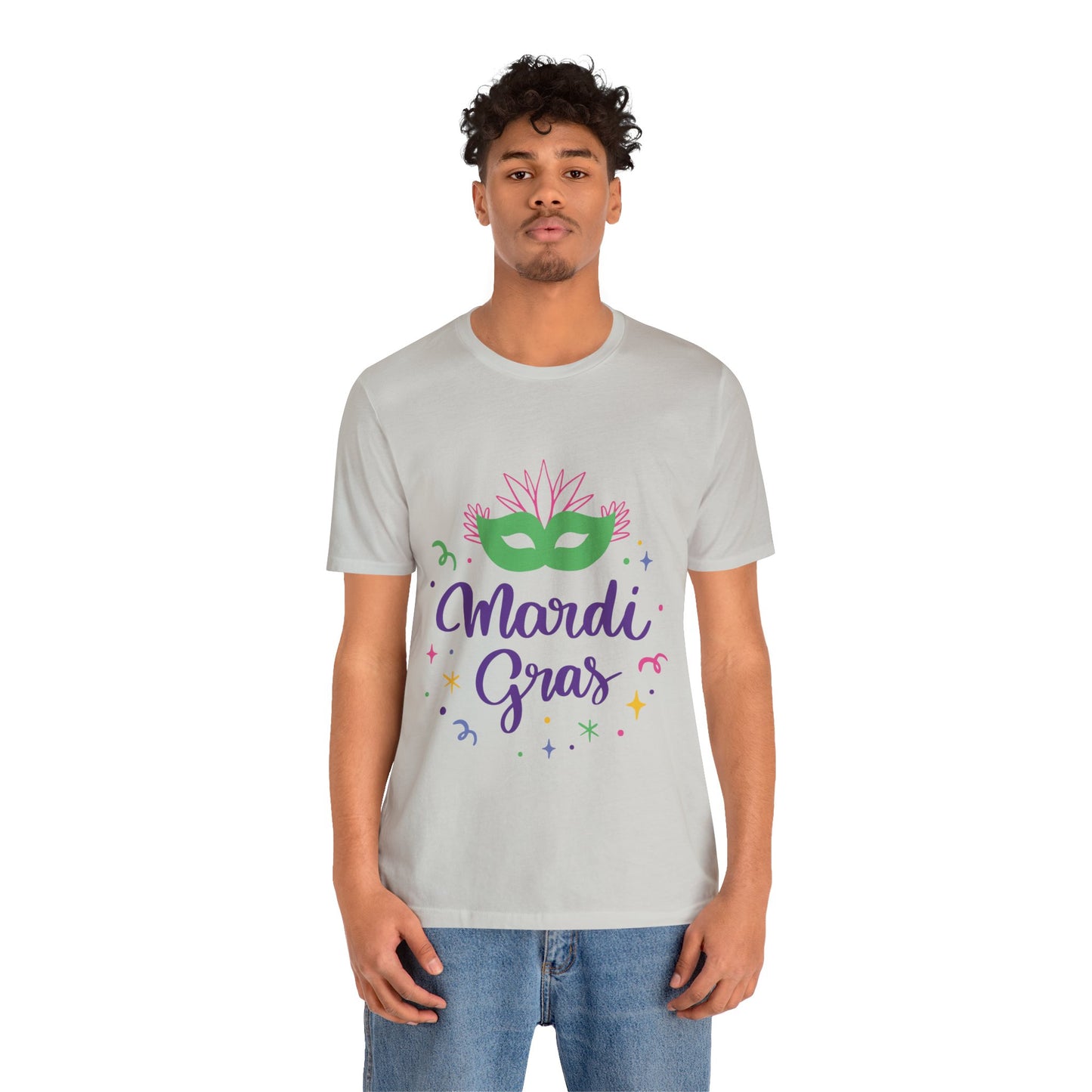 Unisex Cotton Tee Shirt for Mardi Gras