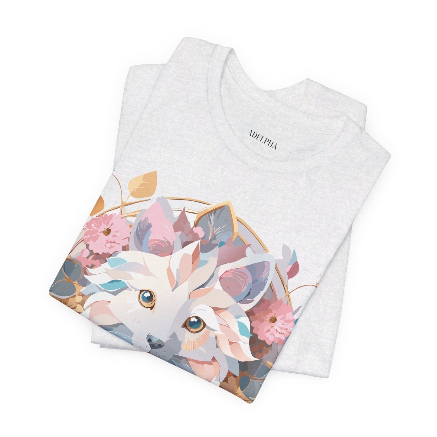 Medallion Graphic Unisex 100 Cotton Vintage Animal Medal Artwork Tee 90