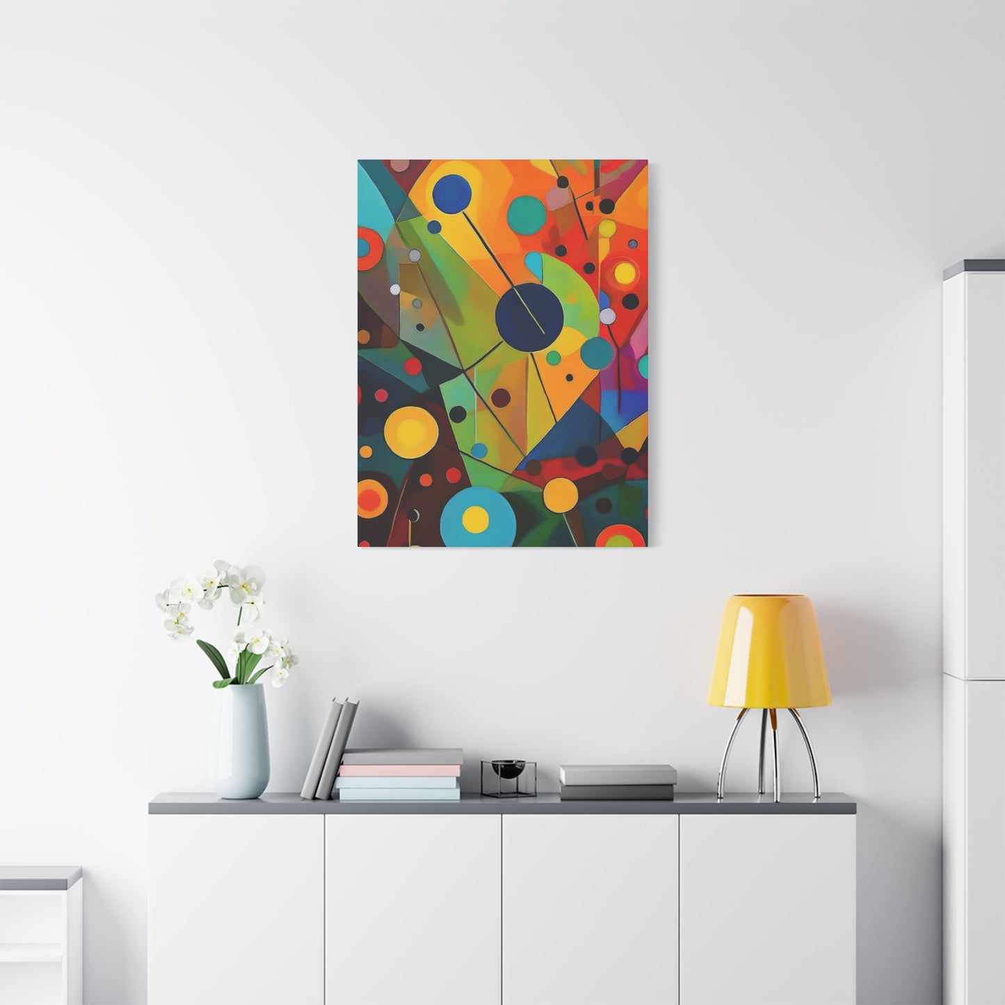 Abstract Oil Painting Print Canvas 20x24,20x30,24x30 24x32,24x36,30x40 32x48,36x48,40x60 Pine-Wood Inner Frame ABS-146