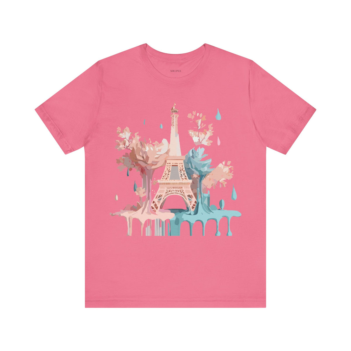Unisex Cotton Bella+Canvas Tee with Paris