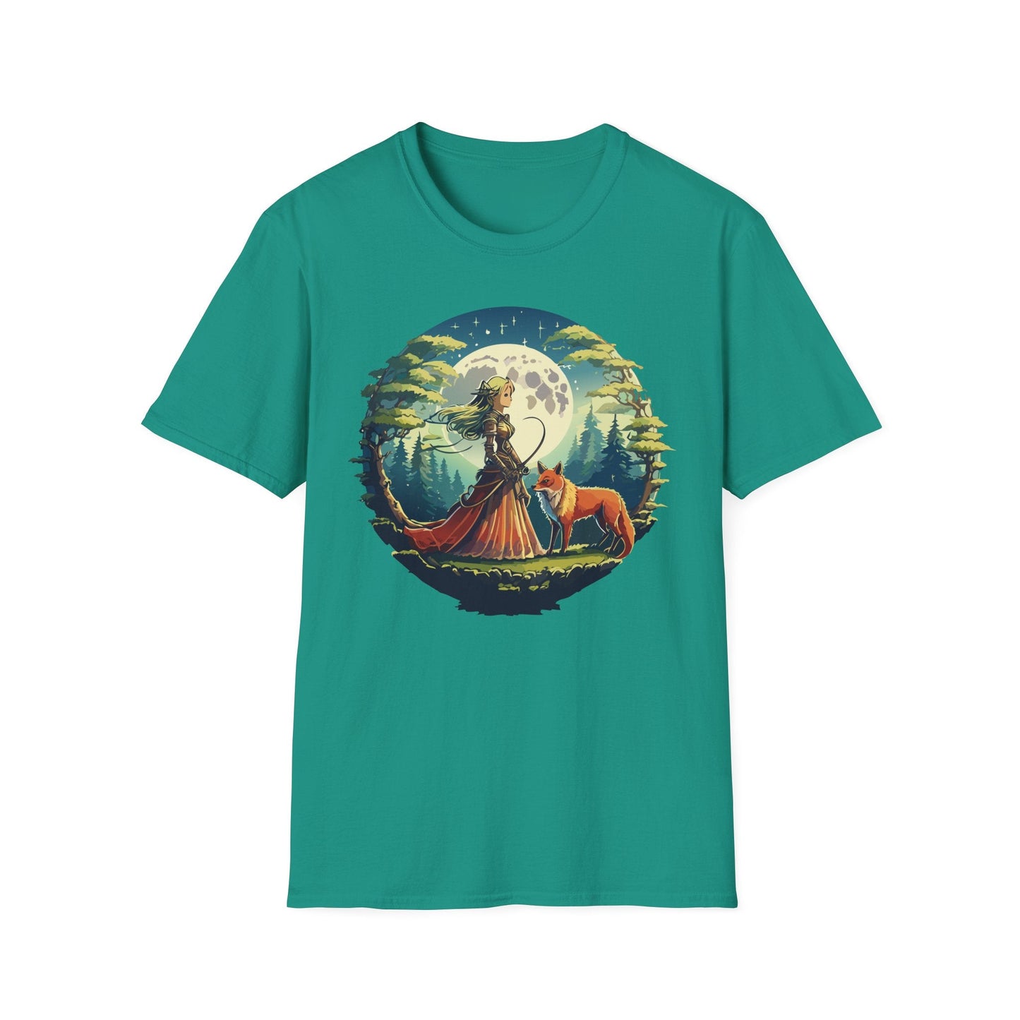 Womens Graphic T Shirt Art Design Tee Softstyle 64000 Gildan Unisex Cotton Comfort Tee