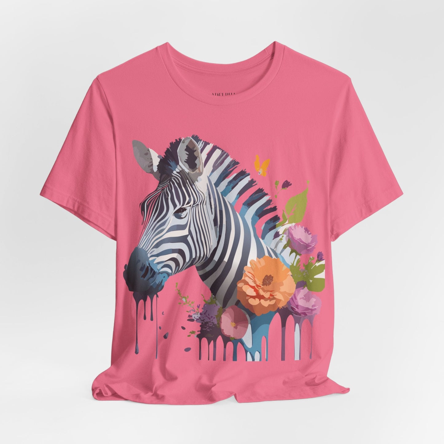 Adelpha Zebra Graphic Tee Unisex Short Sleeve Shirt Vintage Inspired Artwork Limited Edition