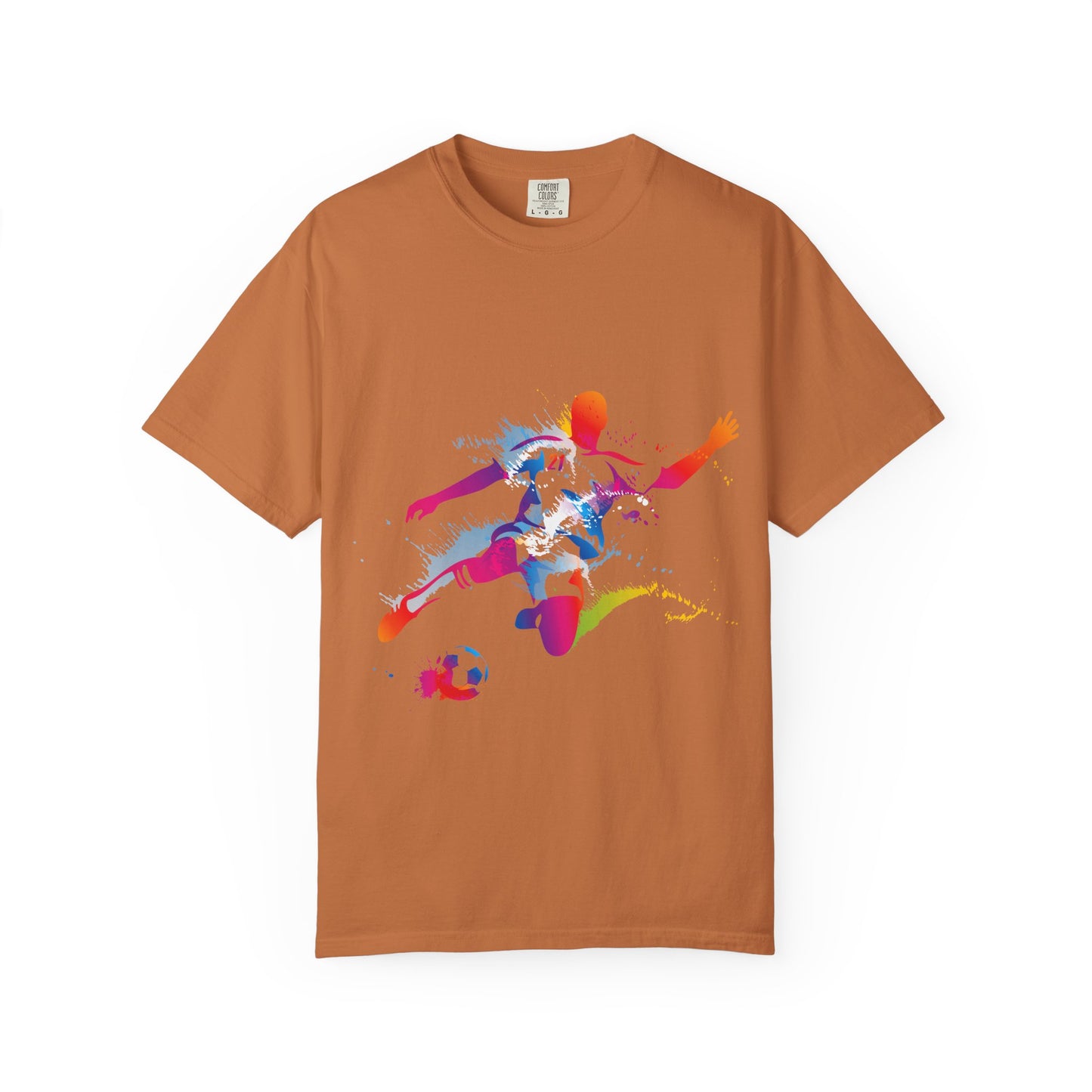 Sports Graphic Unisex T-Shirt Garment Dyed Cotton Relaxed Fit Comfort Colors 5
