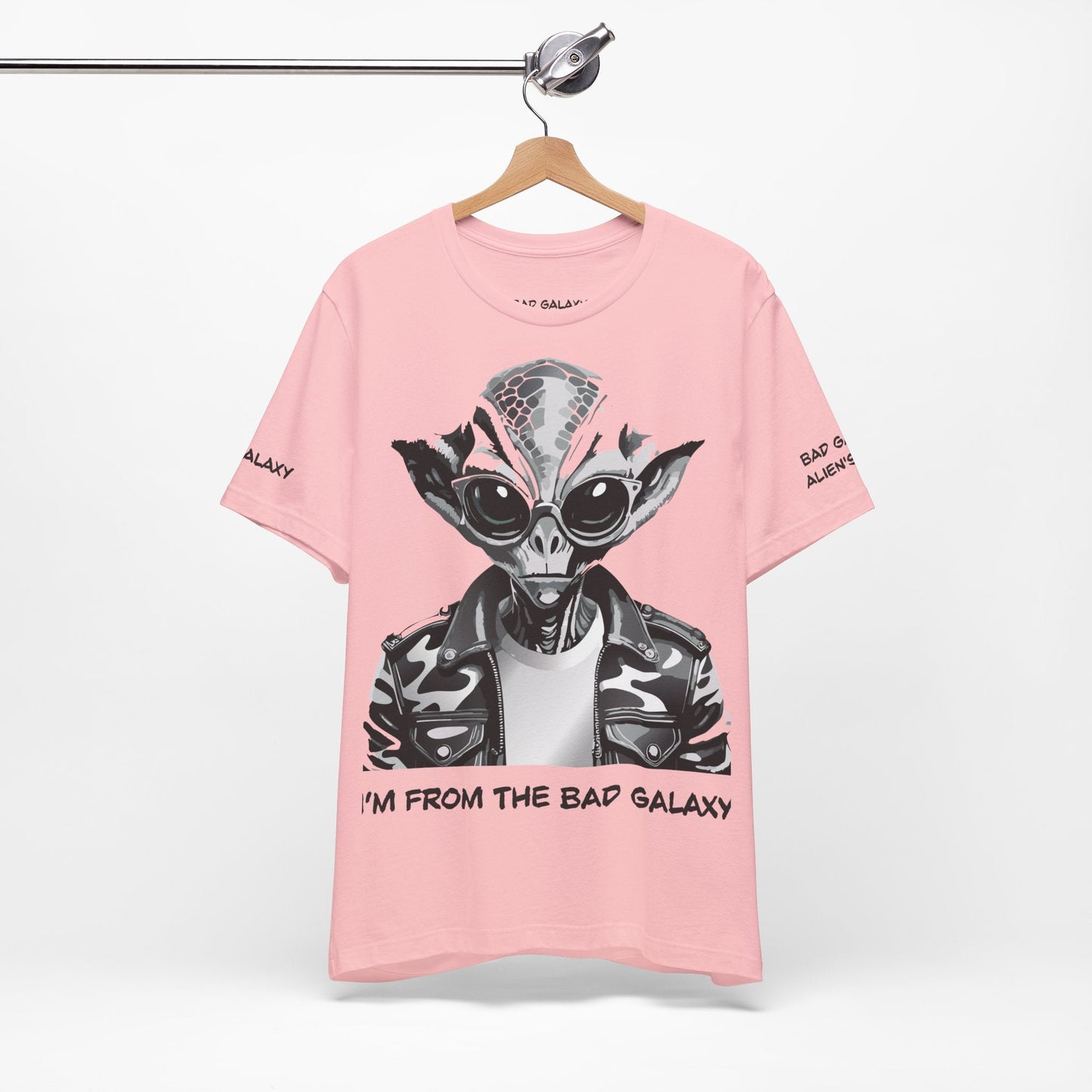 Alien Tee Shirt From Bad Galaxy Made To Order 100 Percent Cotton Eco Friendly Inks