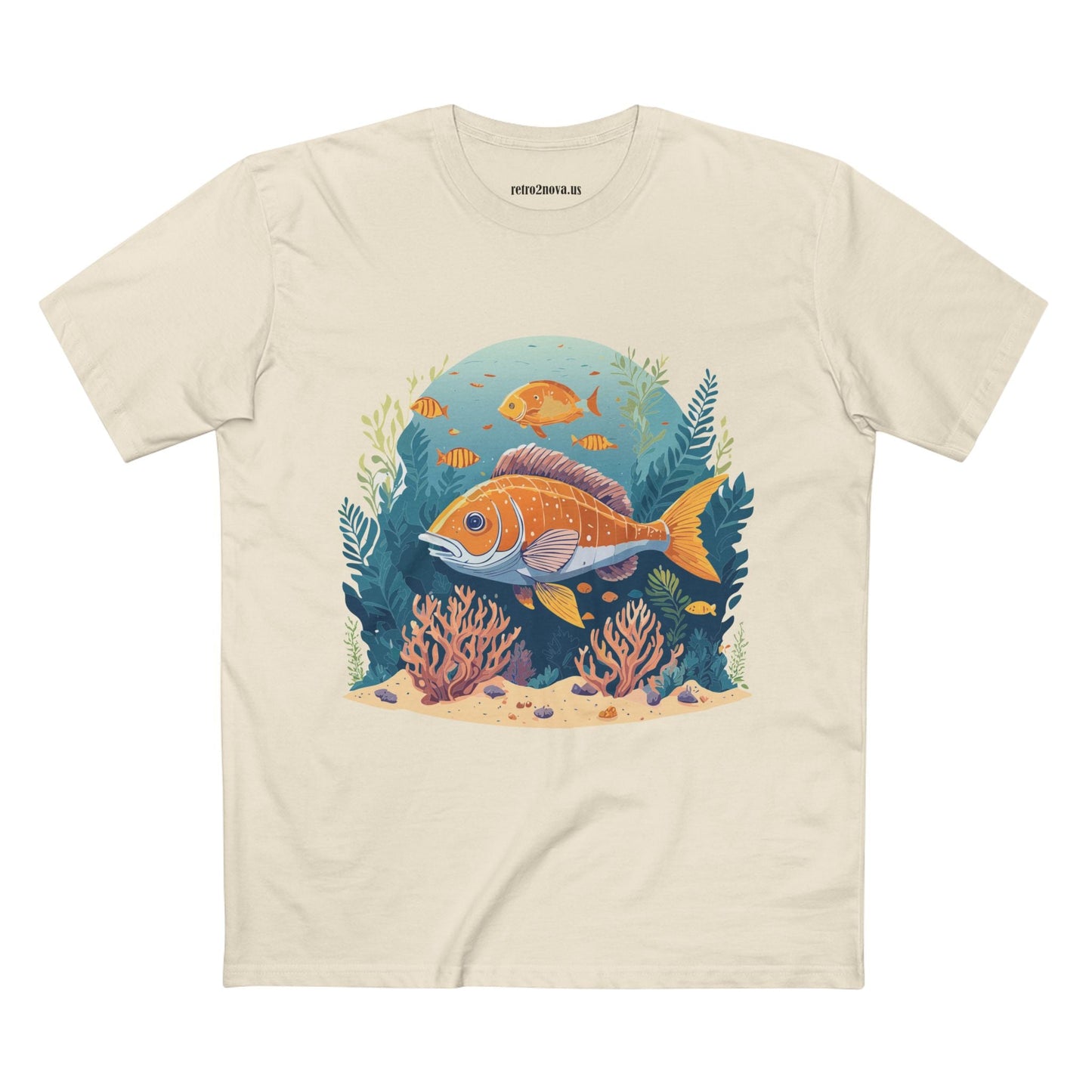 Ocean Pacific Unisex Premium Cotton Tee With Original Art Design OP 23 Retro2Nova