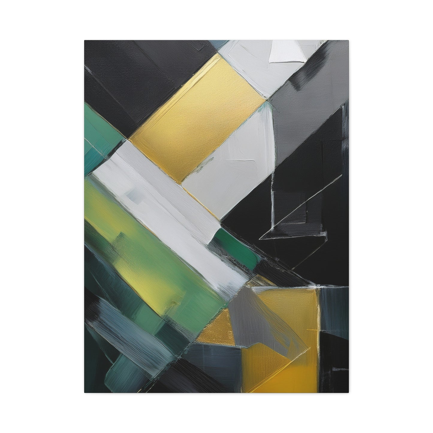 Abstract Geometric Painting Print Canvas 20x24,20x30,24x30 24x32,24x36,30x40 32x48,36x48,40x60 Pine-Wood Inner Frame ABS-78