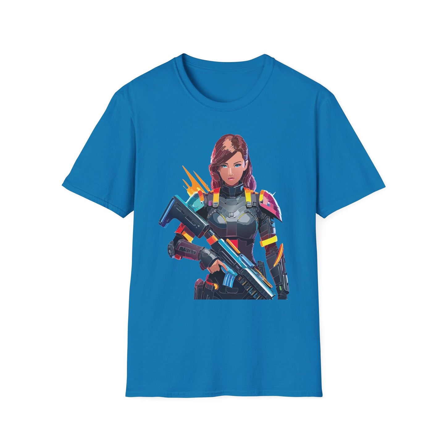 Robocop T Shirt Unisex Gildan Softstyle 64000 100 Percent Ring Spun Cotton Tee Casual Wear