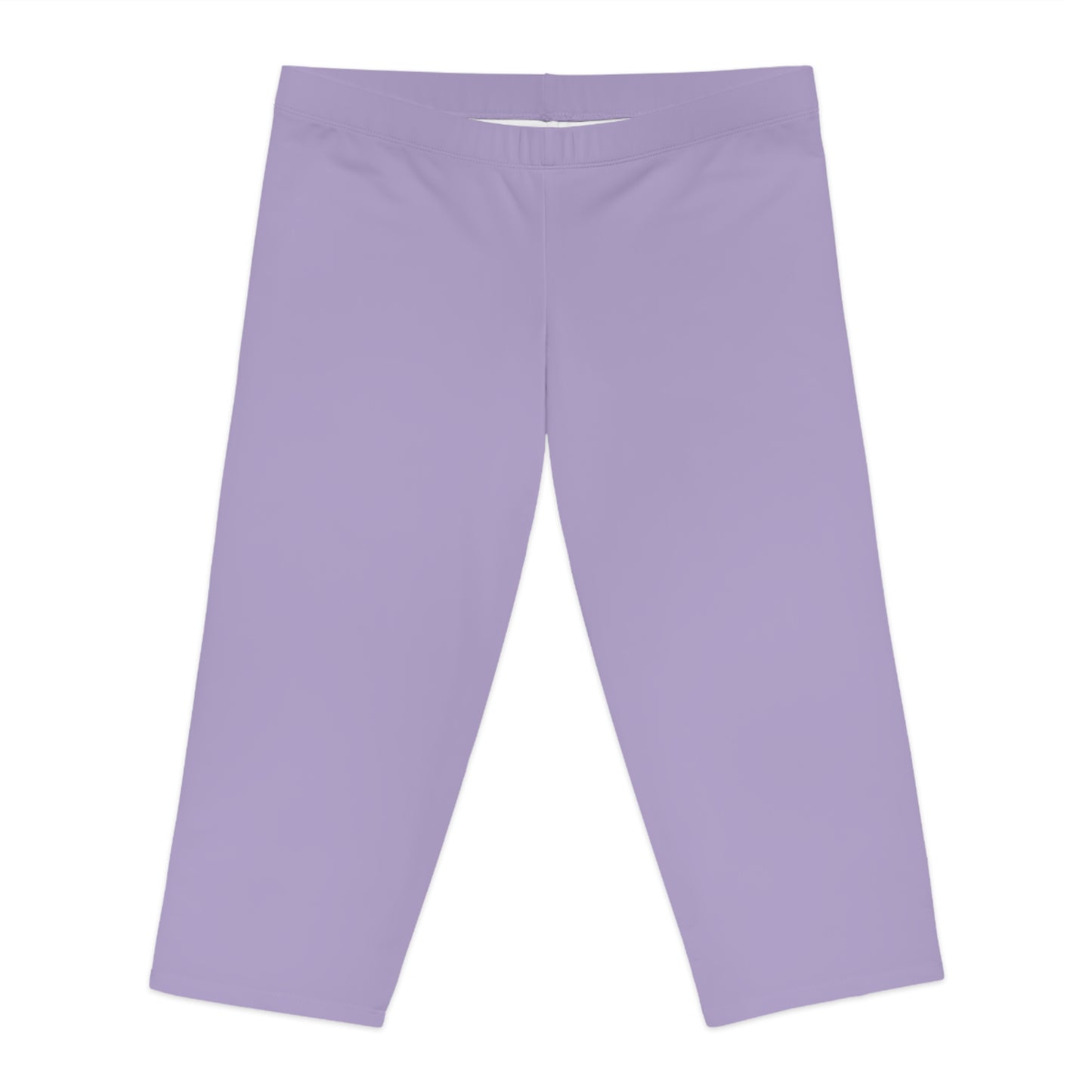 Purple Color Capri Leggings, Purple Capri Leggings 8