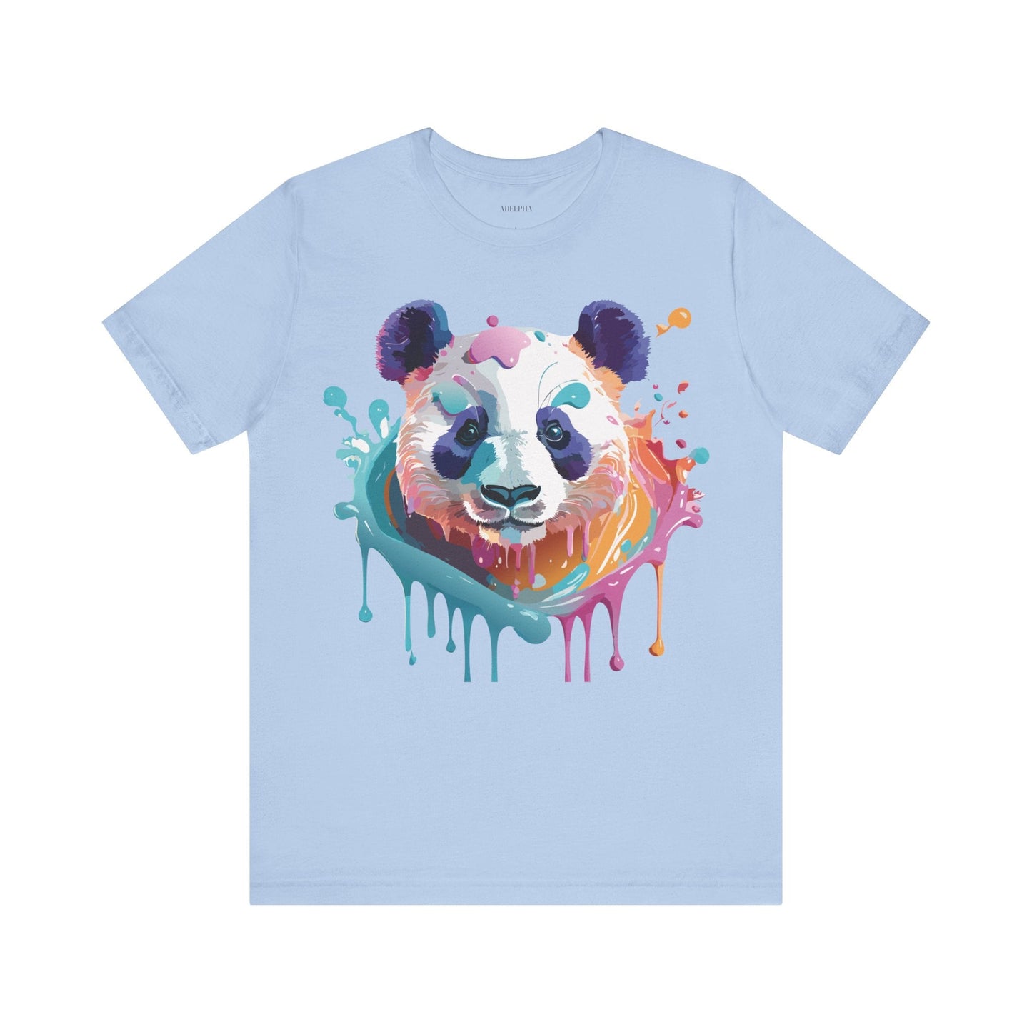 Panda Graphic Tee Unisex Vintage Inspired Art Design By Adelpha Premium Jersey Short Sleeve
