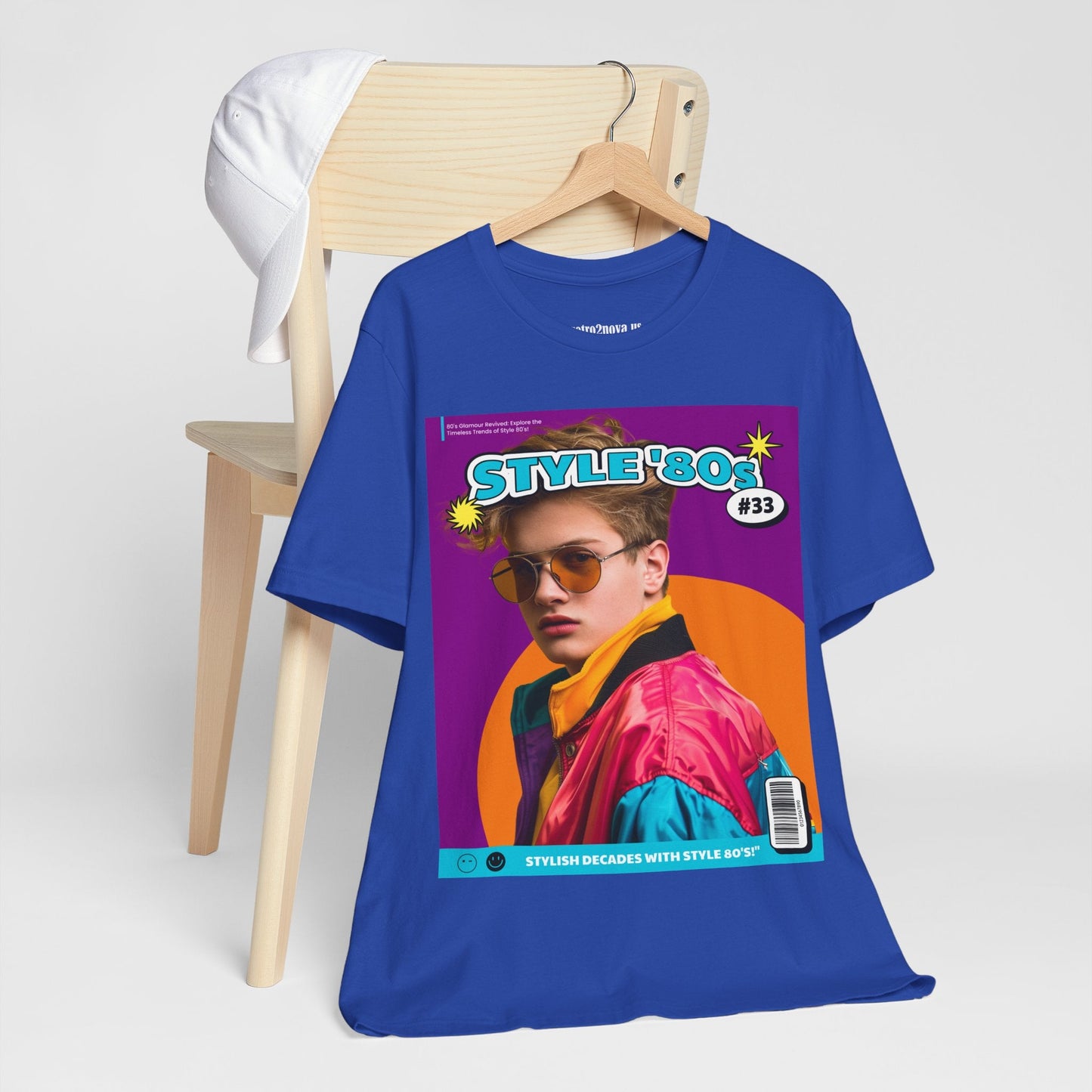 Magazine Cover Shirt Unisex Jersey Tee Bold Vibrant Graphic Tee For Standout Style