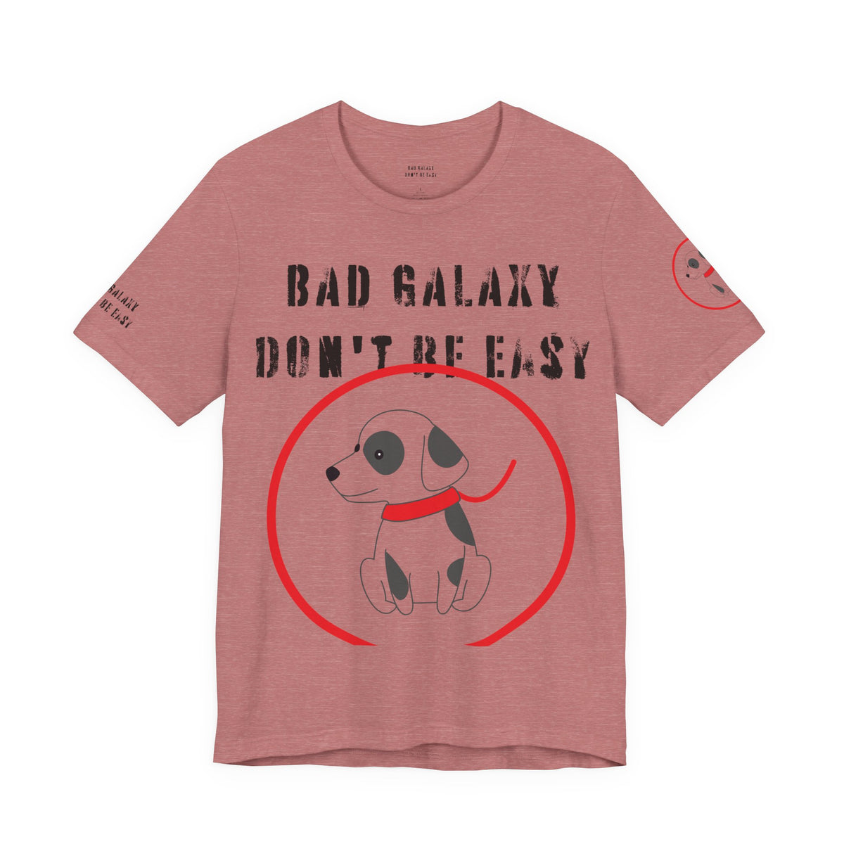 Funny Dog Graphic Unisex Cotton Bella+Canvas Tee with Art Design b87