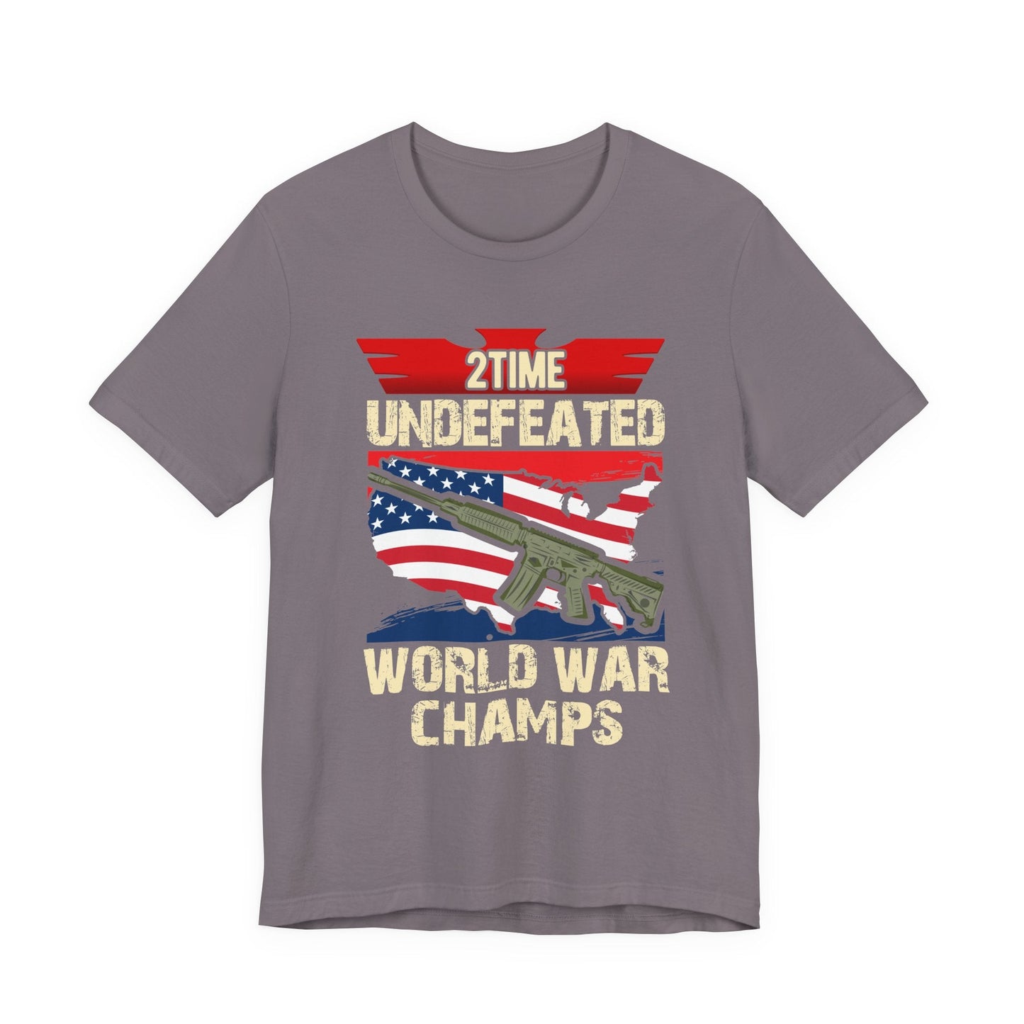 Army Veteran Patriotic Graphic Design Unisex Cotton T-Shirt v15