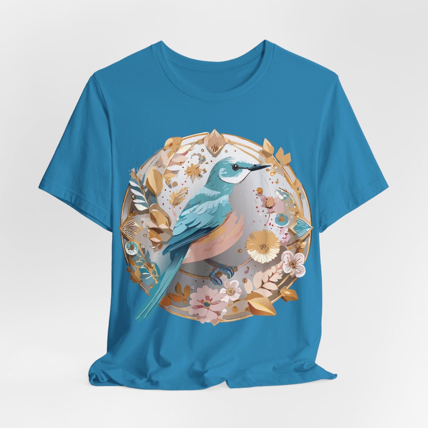 Adelpha Graphic T Shirt Unisex Jersey Short Sleeve Medallion Artwork Vintage Inspired Tee