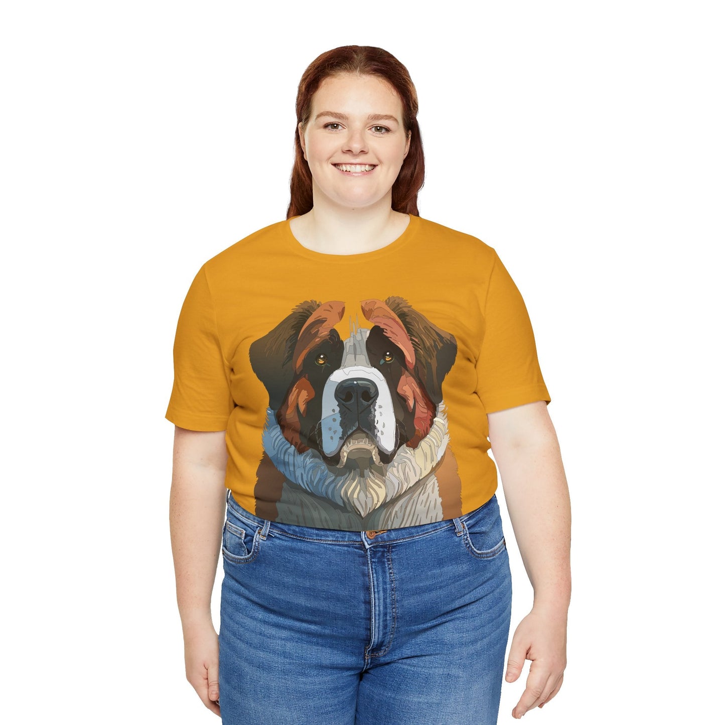 Unisex Animal Shirt Art Design Tee With Wild Animals Print Casual Comfort Wear Everyday Style