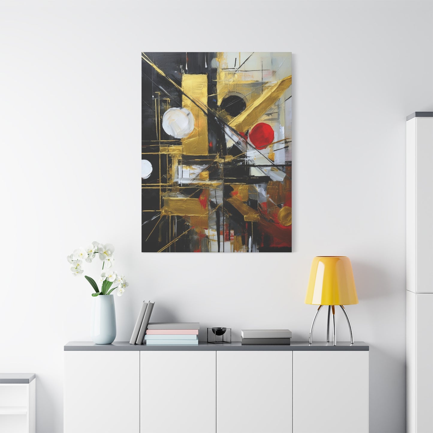 Abstract Oil Painting Print Canvas 20x24,20x30,24x30 24x32,24x36,30x40 32x48,36x48,40x60 Pine-Wood Inner Frame ABS-185