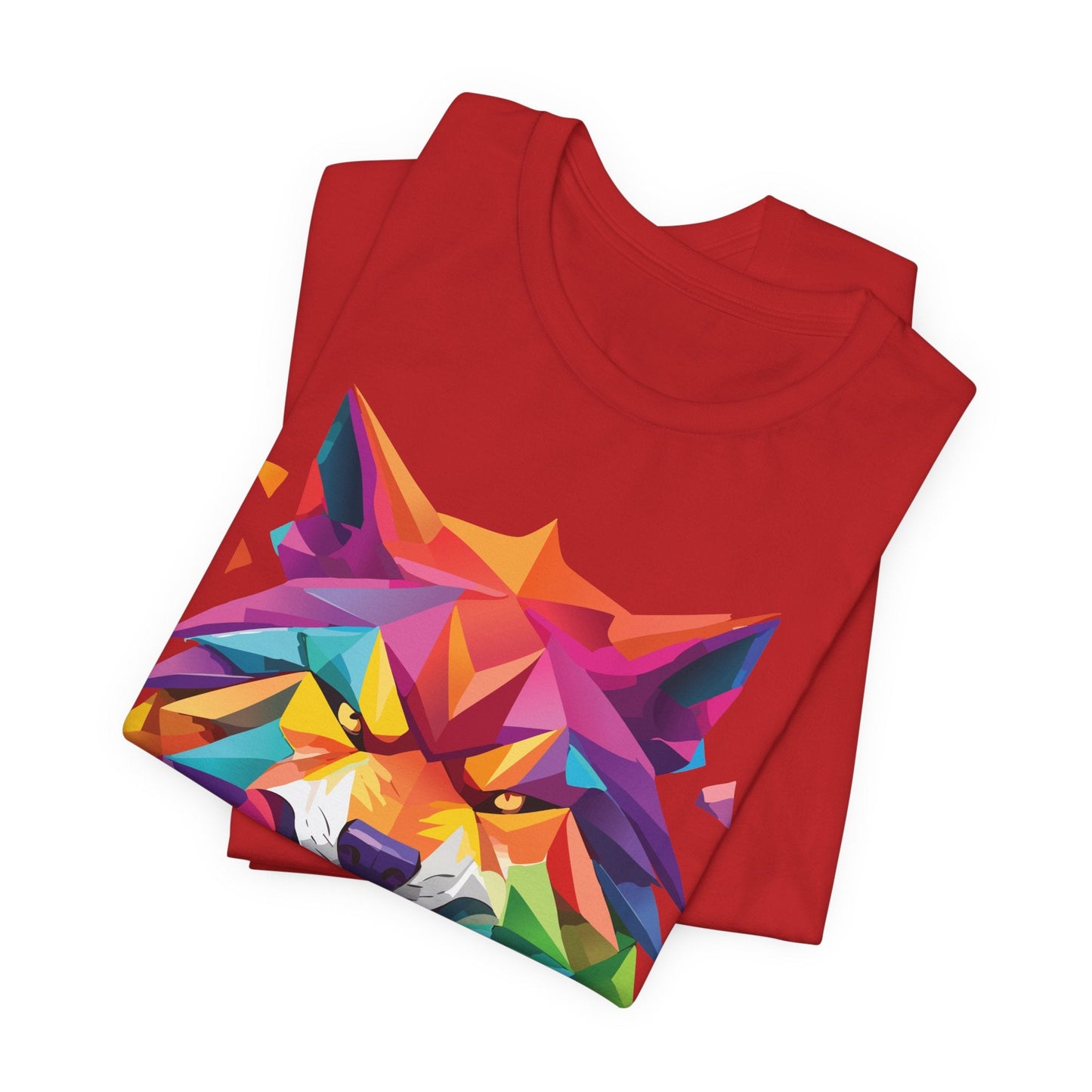 Unisex Animal Shirt With Art Design And Wild Animals Print Tee Short Sleeve Premium