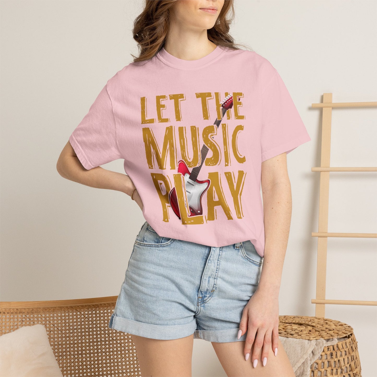 Music Graphic Design Unisex Cotton T-shirt 002