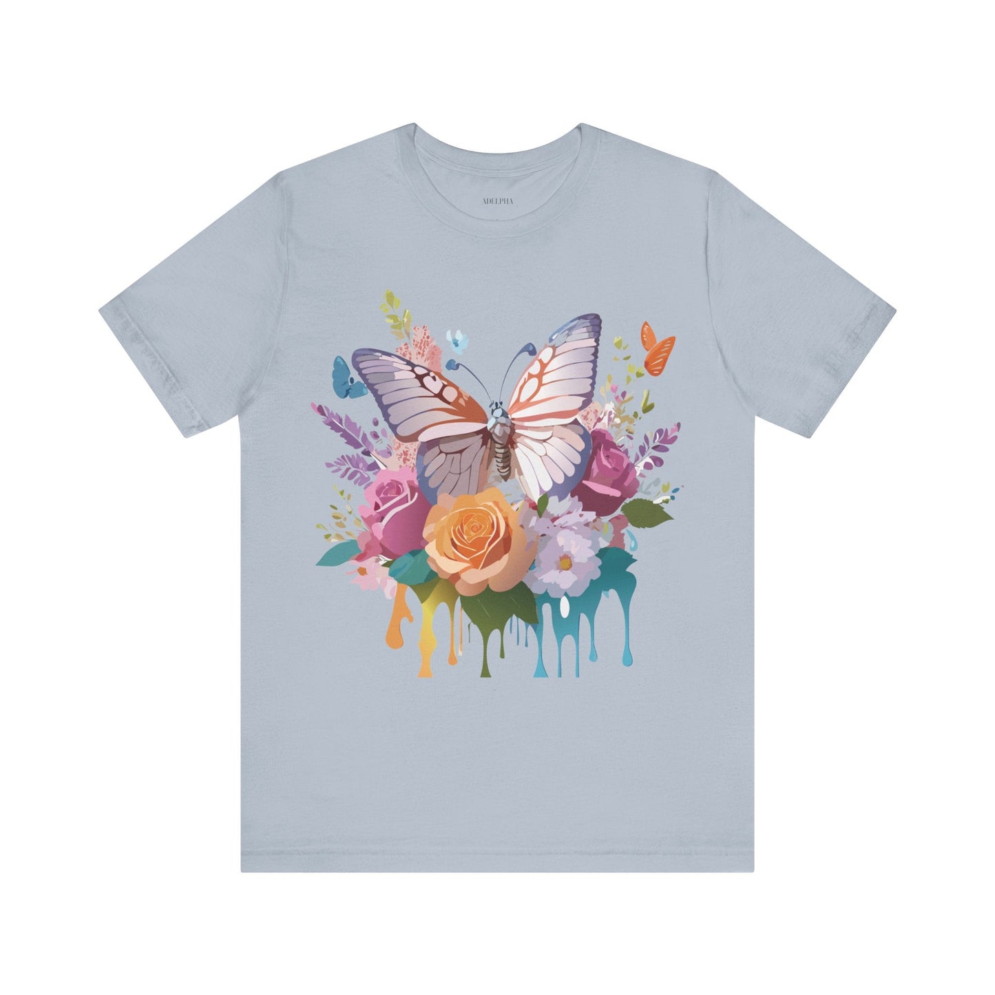 Butterfly Graphic Tee Unisex Jersey Short Sleeve By Adelpha Art Design