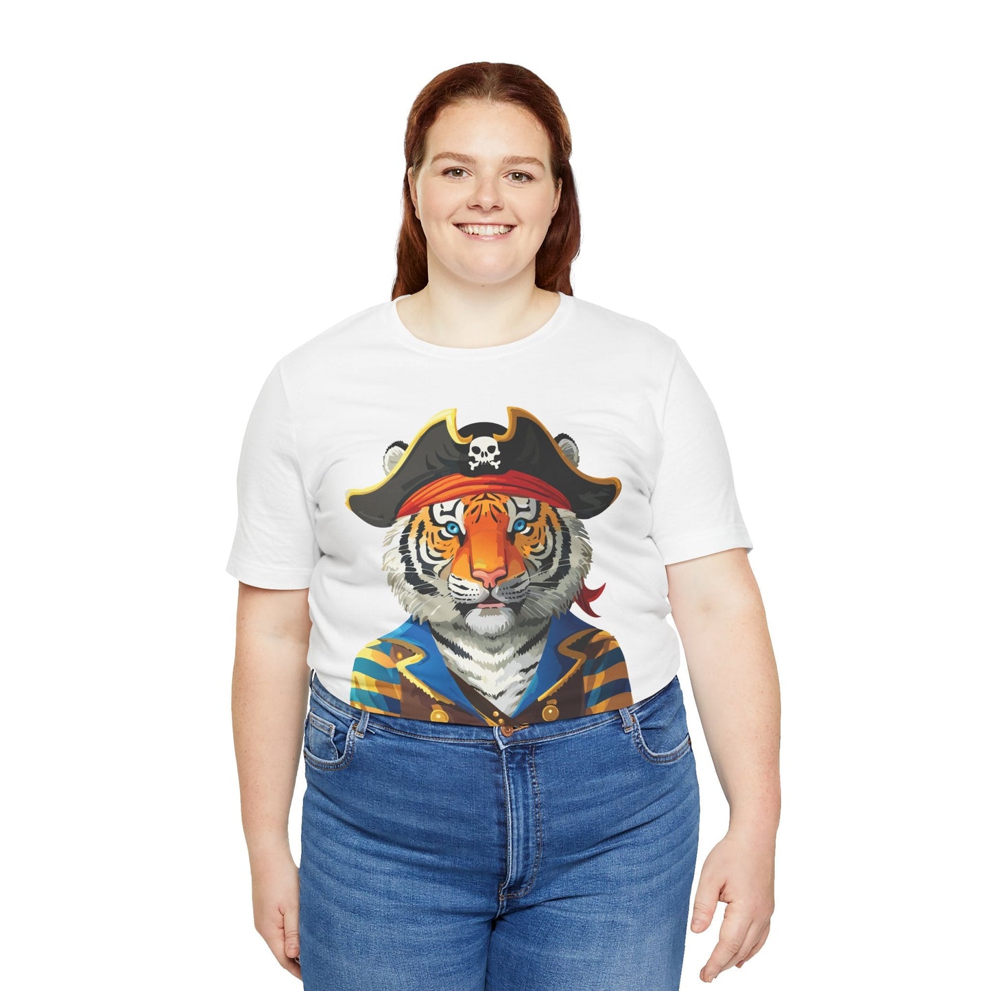 Unisex Animal Tee Shirt Art Design With Wild Animals Gildan Softstyle Cotton T Shirt