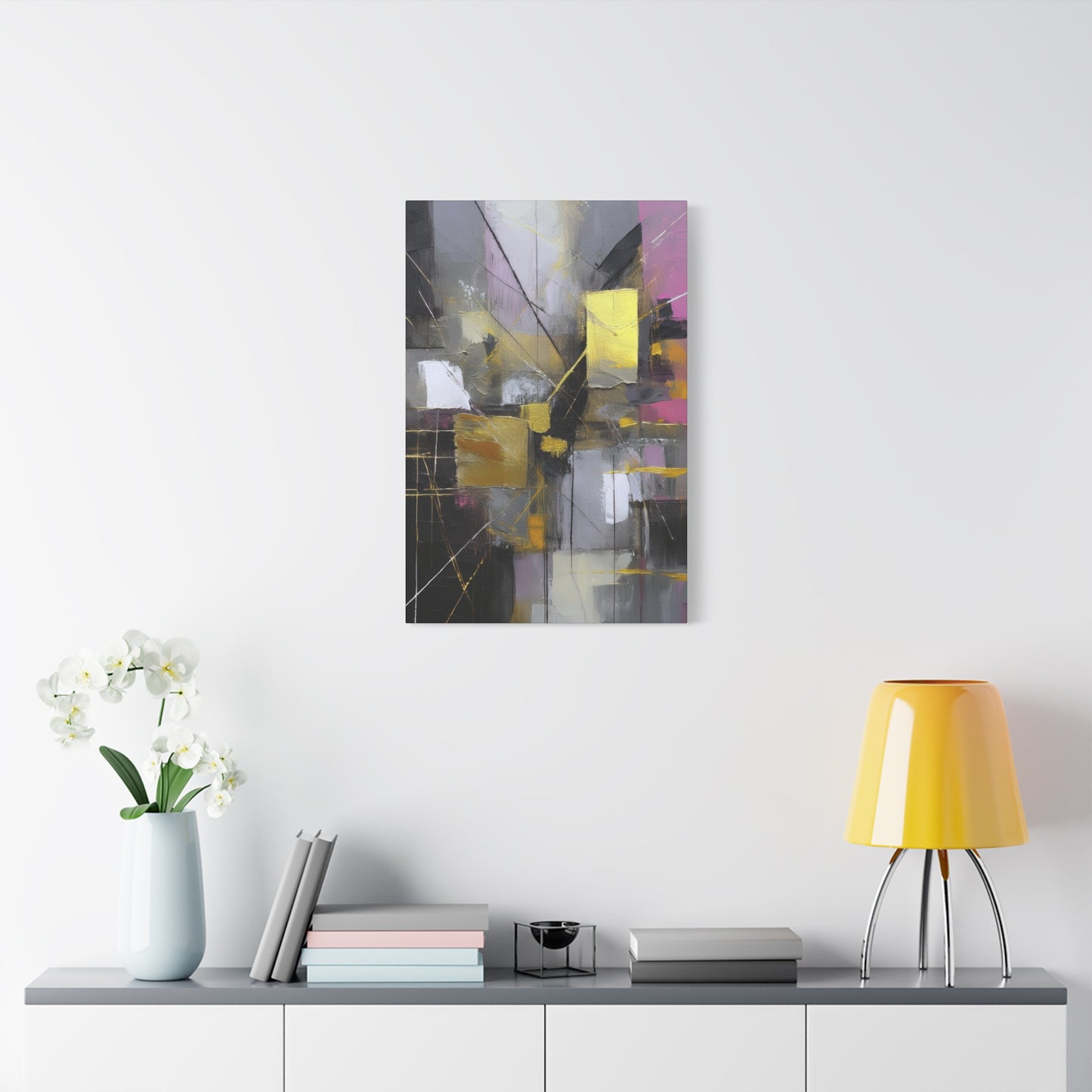 Abstract Oil Painting Print Canvas 20x24,20x30,24x30 24x32,24x36,30x40 32x48,36x48,40x60 Pine-Wood Inner Frame ABS-214