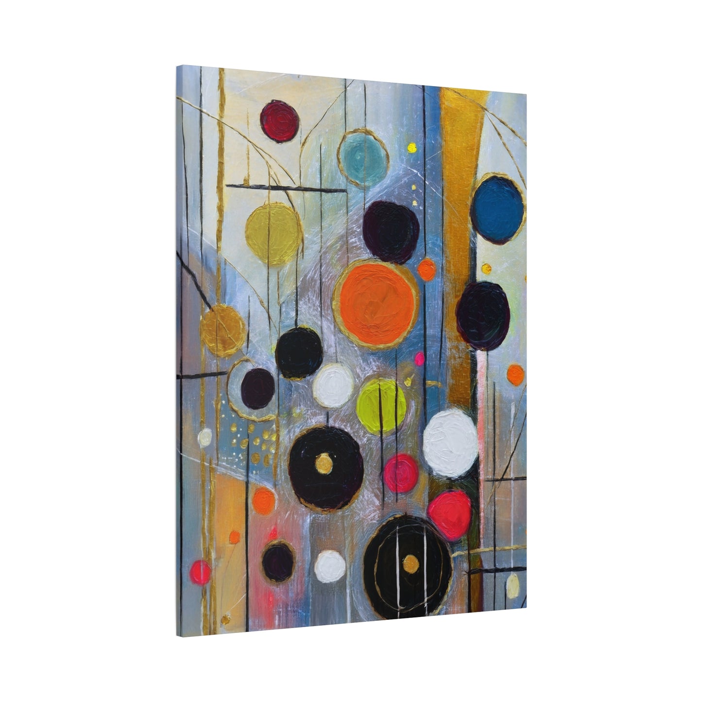 Abstract Oil Painting Print Canvas 20x24,20x30,24x30 24x32,24x36,30x40 32x48,36x48,40x60 Pine-Wood Inner Frame ABS-108