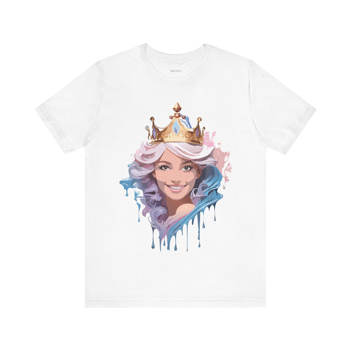 Queen Graphic Unisex Cotton Bella+Canvas Tee with Art Design m182