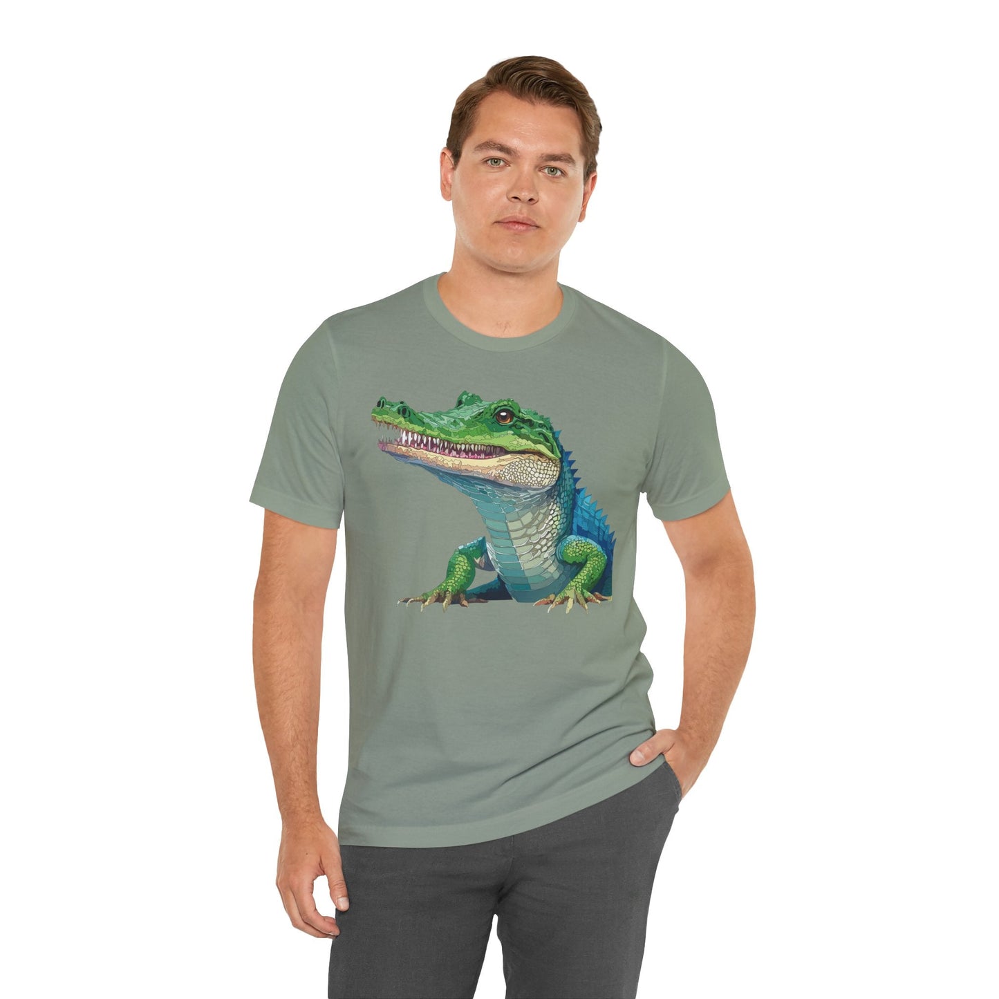 Unisex Animal Shirt With Art Design Wildlife Tee Shirt For Everyday Wear And Comfort