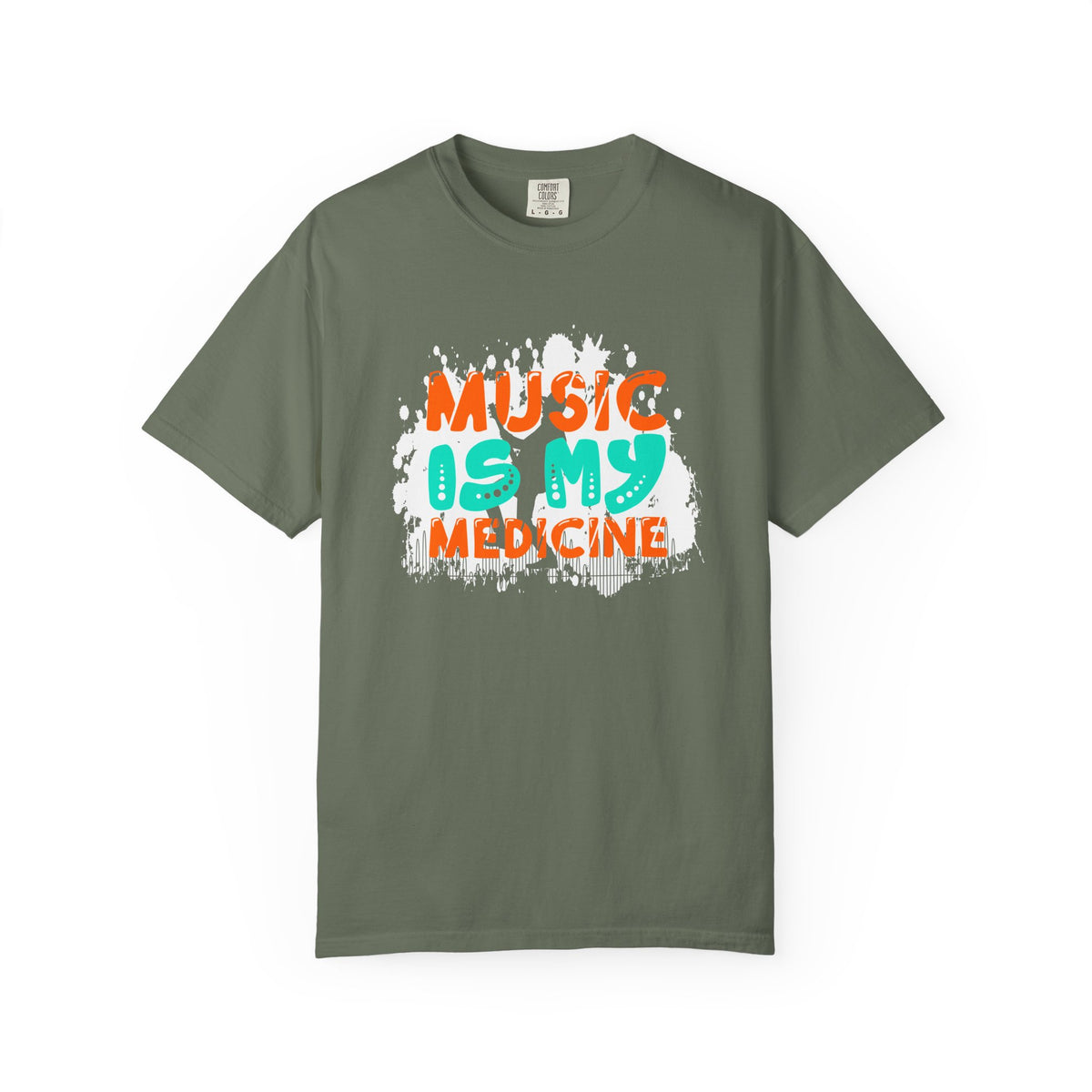 Music Is My Medicine T-shirt Music Lover Graphic Band Unisex Cotton Tee 068