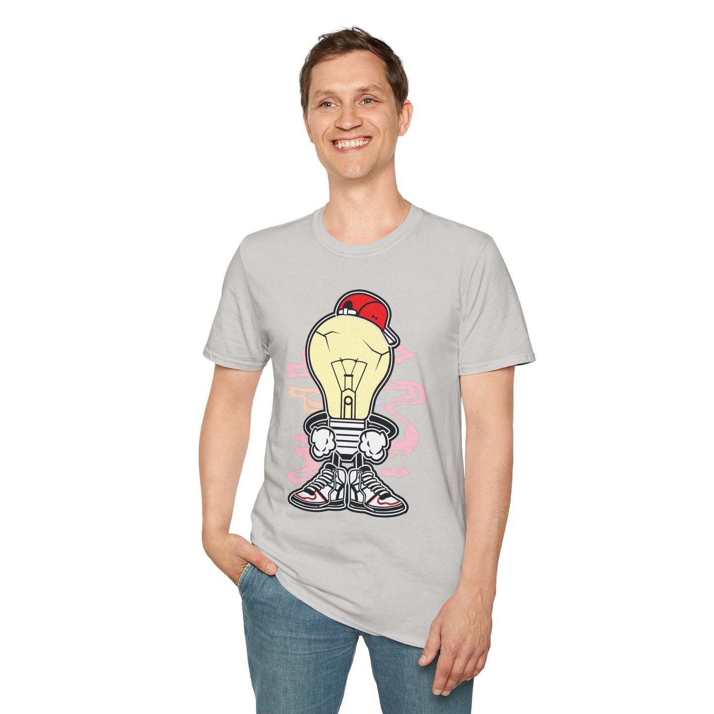 Cartoon T Shirt Animation Tee Funny Graphic Unisex Gildan Softstyle 64000 Cotton Tee