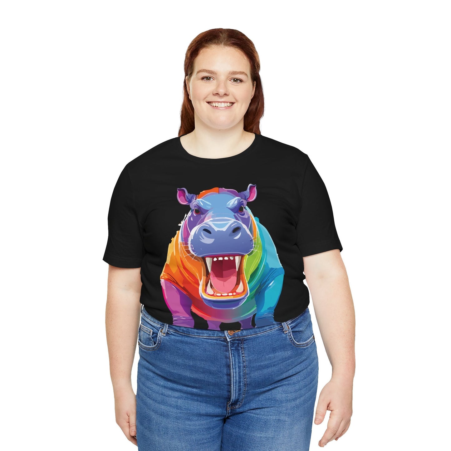 Unisex Animal Tee Shirt With Art Design Wild Animals Graphic Tee For Men Women All Sizes