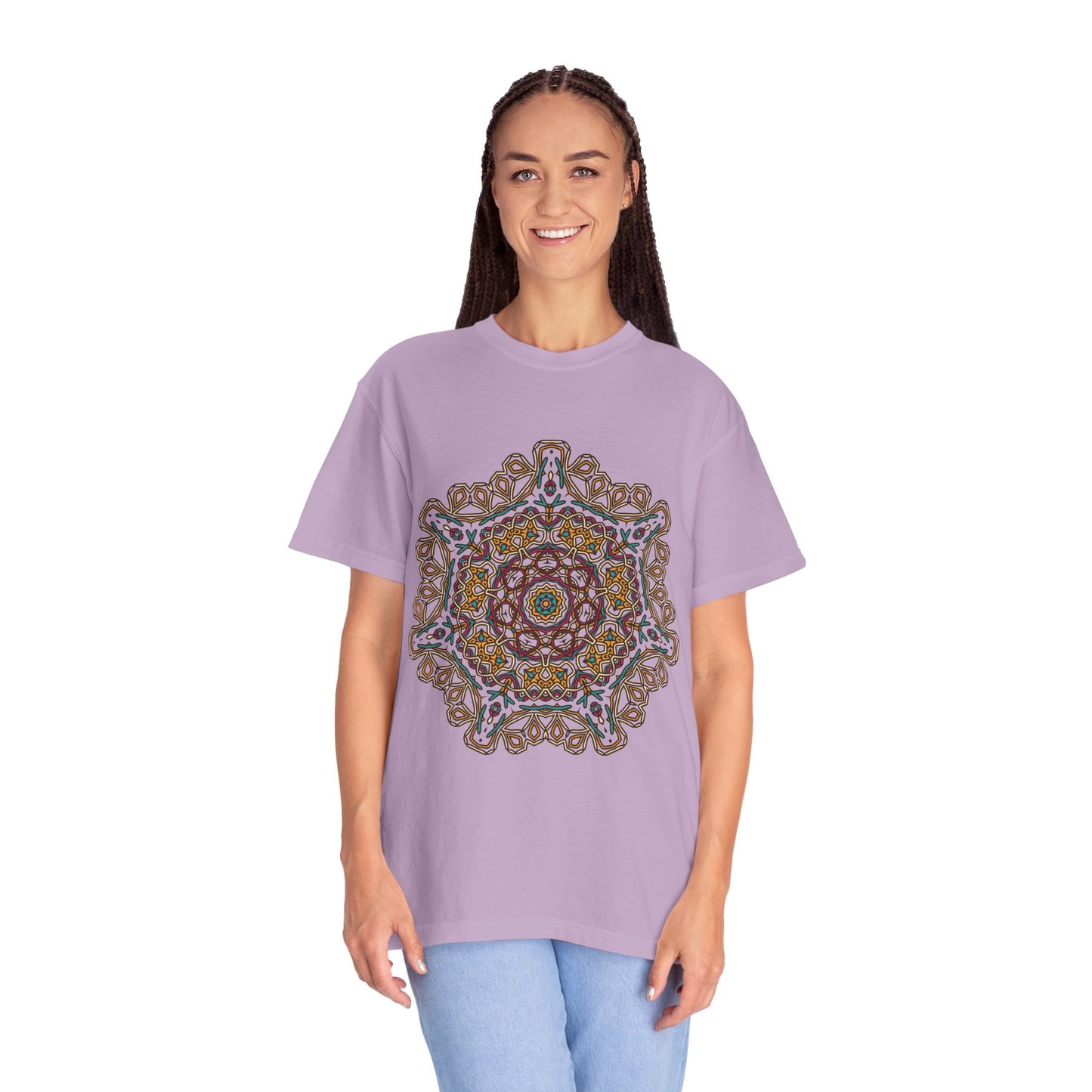 Unisex T-shirt with abstract print