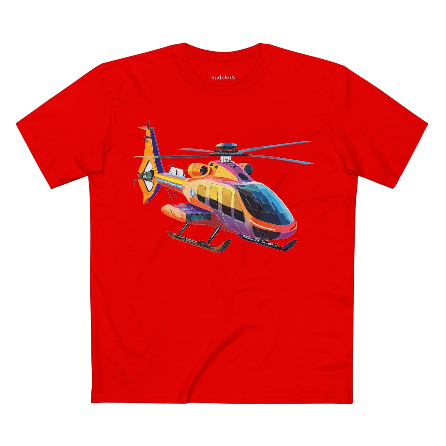 Chopper Graphic Unisex 100 Cotton Staple Tee 17