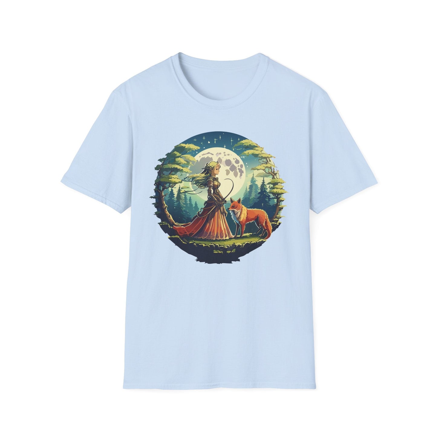 Womens Graphic T Shirt Art Design Tee Softstyle 64000 Gildan Unisex Cotton Comfort Tee