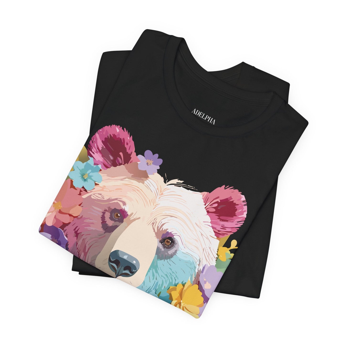 Bear Graphic T Shirt Unisex Adelpha Vintage Inspired Artwork Tee