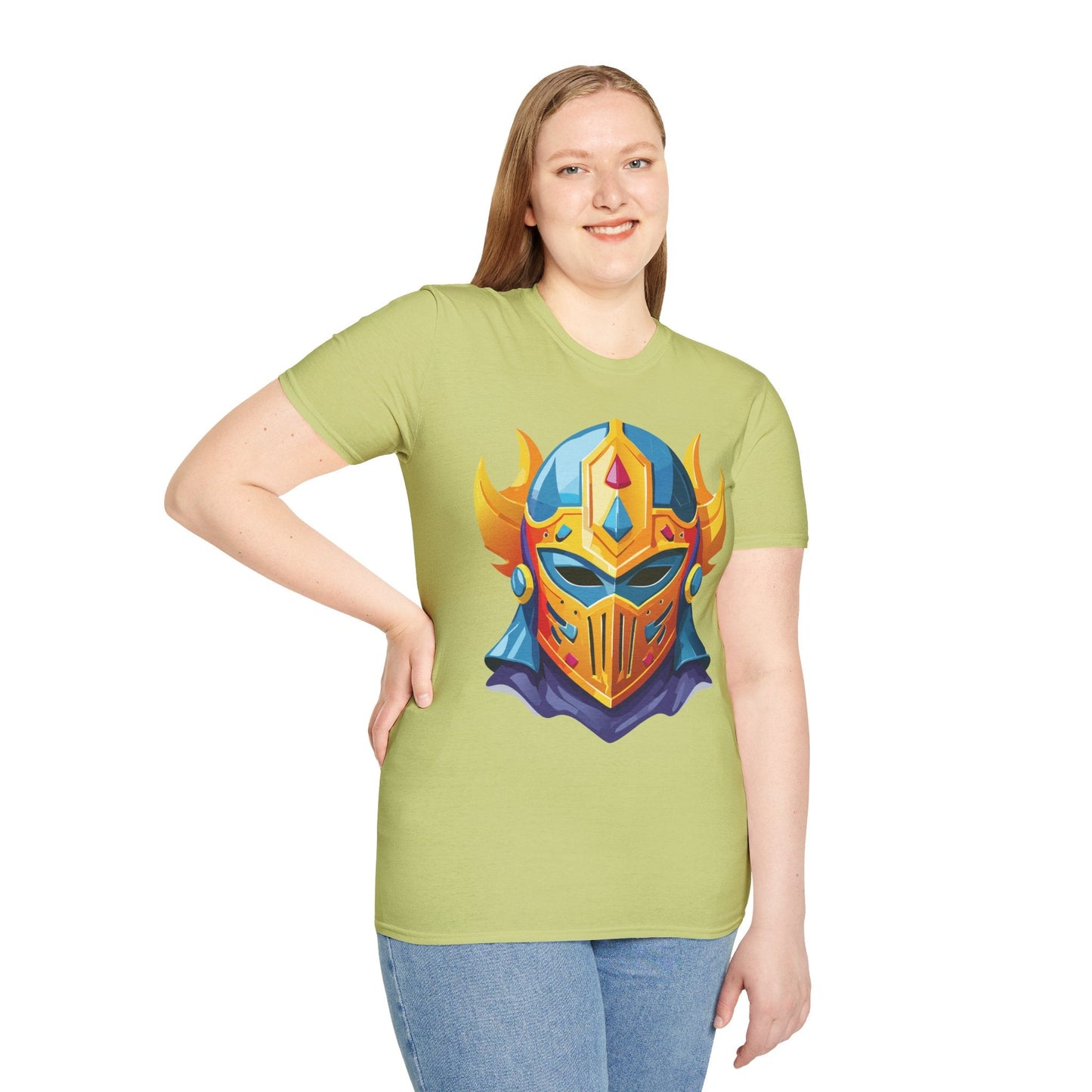 Mask Tee Shirt Unisex Softstyle T Shirt With Mask Design Masquerade Tees For Everyday Comfort