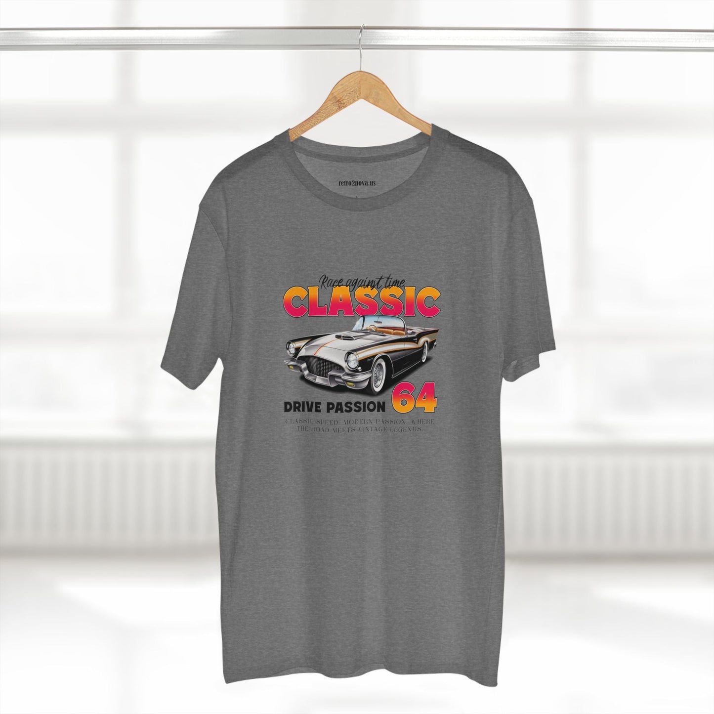 Retro Car Shirts Vintage Car Shirts Unisex Premium Cotton Tee With Original Art Design RC 16